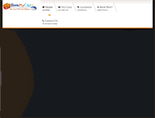 Tablet Screenshot of bookmycar.gr